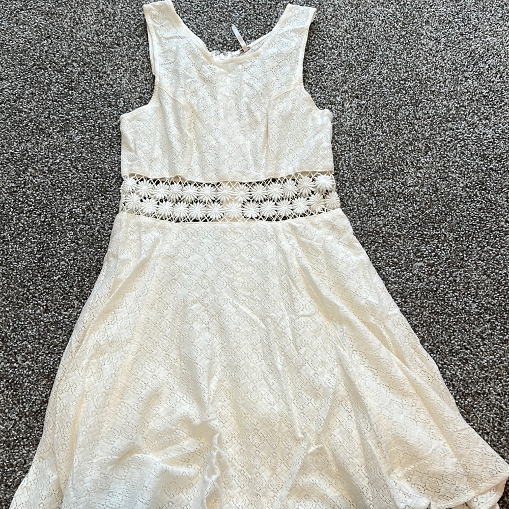 Free people crochet dress